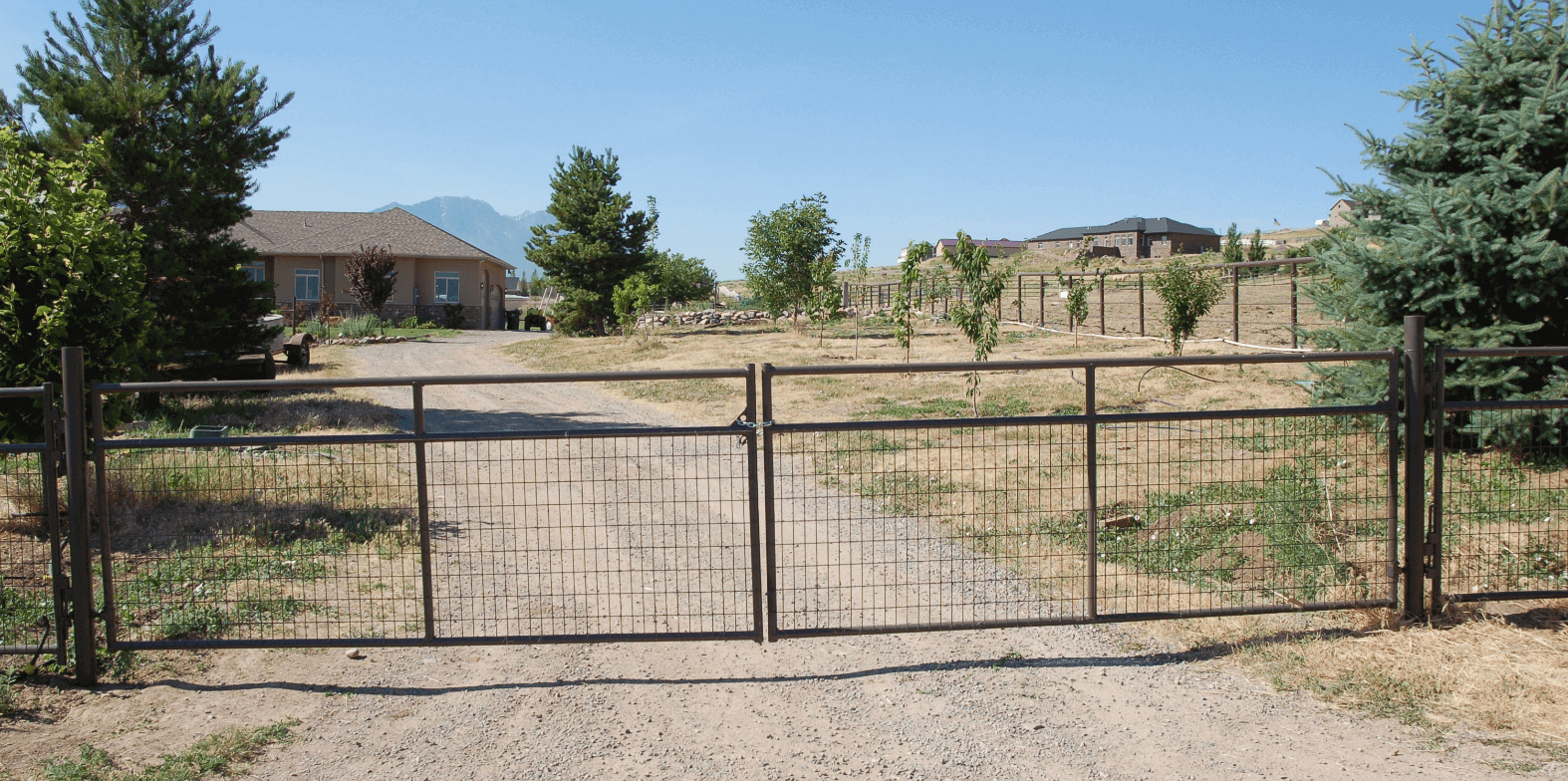 Wire Filled Gates